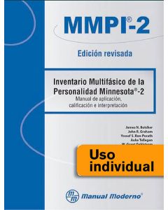 Tarjeta Uso Individual / Inventario Multifásico de la Personalidad Minnesota®-2. Edición revisada