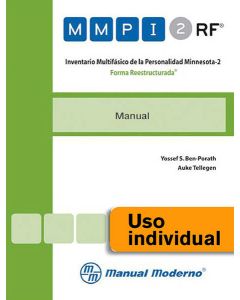 Tarjeta Uso Individual / Inventario Multifásico de la Personalidad Minnesota-2. Forma Reestructurada®