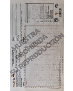 Perfil contenido suplementario Paq. 25 - Inventario Multifásico de la personalidad Minnesota® para adolescentes