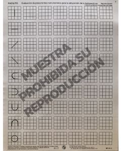 Hoja de respuesta 1 y 2 Paq. 15 FACILITO- Evaluación de precurrentes instrumentales para la adquisición de la lectoescritura