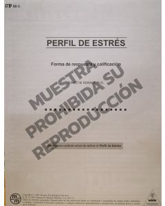 Perfil de estrés Formas de Respuesta y Calif 15