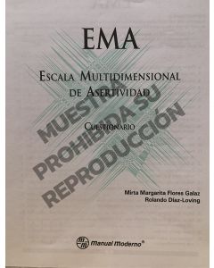 Cuestionarios Paq. 5 - Escala multidimensional de asertividad EMA