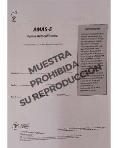 Escala de ansiedad manifiesta en adultos Formas Autocalificables AMAS-E P 5