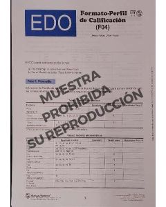 Escala de desgaste ocupacional (Burnout) Formato-Perfil Calif F04 PQ 25