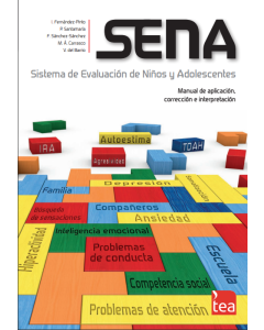 SENA. Sistema de Evaluación de Niños y Adolescentes  - Kit corrección Primaria-Autoinforme (6 a 8 años) (25 Ejemplares, Pin 25 usos)