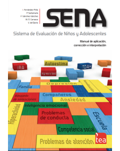 SENA. Sistema de Evaluación de Niños y Adolescentes - Kit corrección Secundaria-Familia (25 Ejemplares, Pin 25 usos) 
