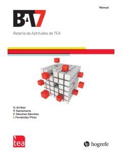 BAT-7. Batería de Aptitudes de TEA Nivel Elemental - Juego completo nivel Elemental (Manual, 10 Cuadernillos nivel Elemental, Kit corrección 25 usos)