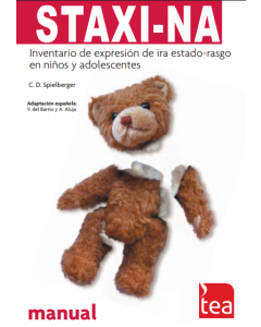STAXI-NA. Inventario de Expresión de Ira Estado-Rasgo en Niños y Adolescentes - Juego completo (Manual, 25 Ejemplares Autocorregible)
