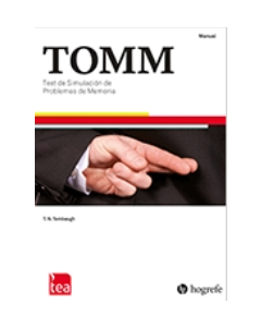 TOMM. Test de Simulación de Problemas de Memoria - Cuadernillos de anotación autocorregibles (pq.25)