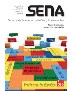 SENA. Sistema de Evaluación de Niños y Adolescentes - Kit corrección Primaria-Autoinforme (8 a 12 años) (25 Ejemplares, Pin 25 usos)