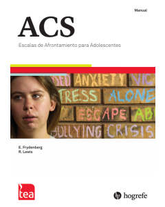 ACS. Escalas de Afrontamiento para Adolescentes - Cuadernillos (pq.10)
