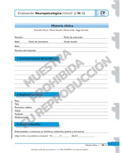 Historia Clínica Paquete 10 