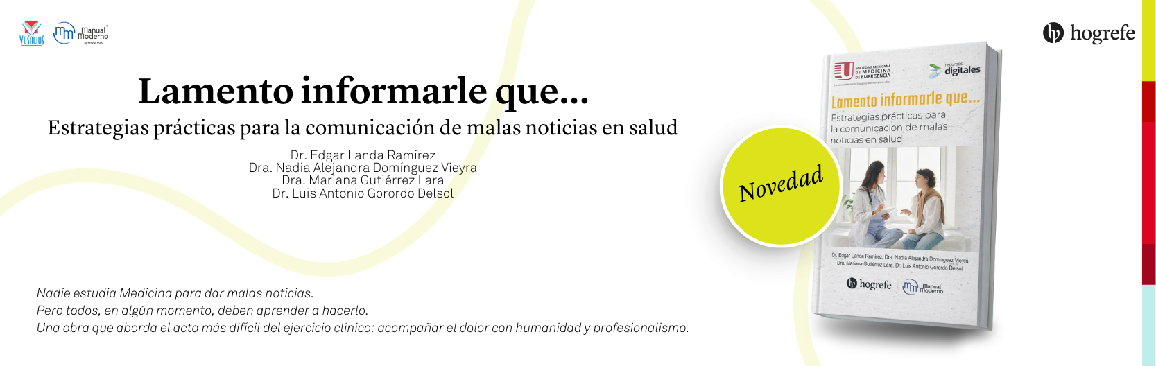 Lamento informarle que